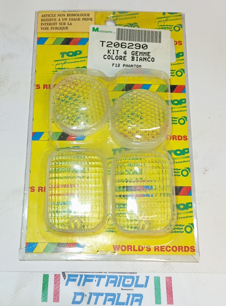 KIT 4 GEMME TRASPARENTI PER PHANTOM F12