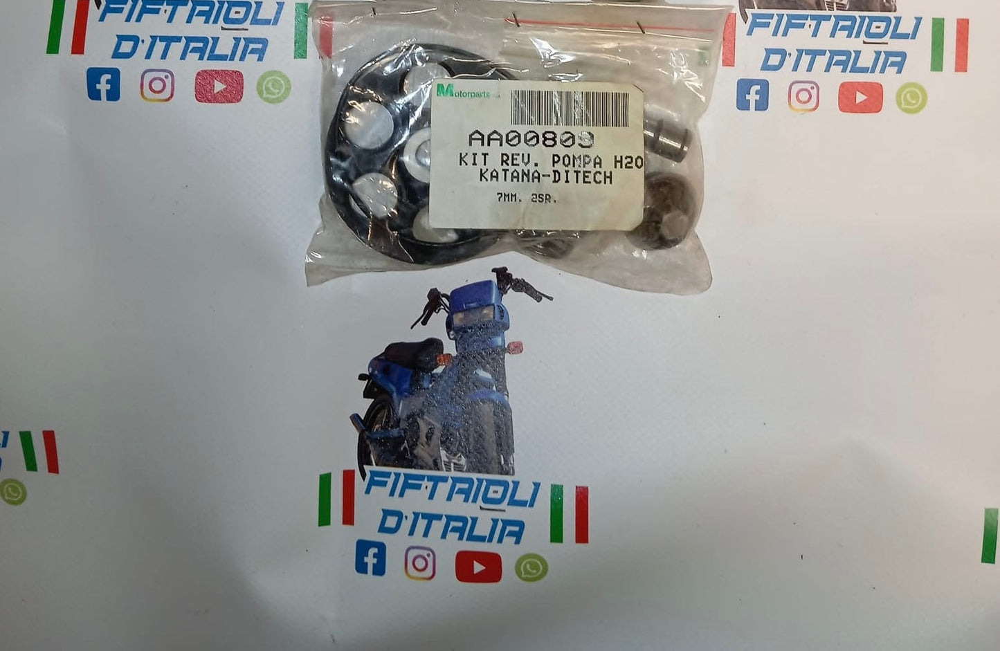 Kit Revisione Pompa H2O Suzuki Katana-DITECH 7mm