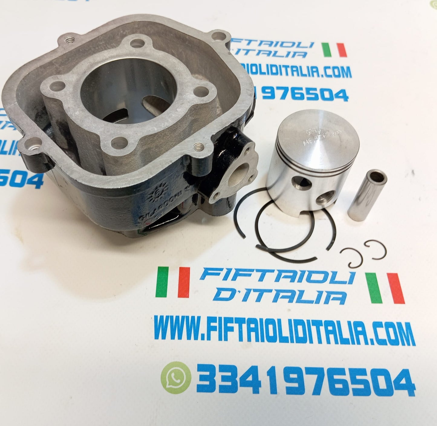 CILINDRO 75CC GILARDONI E PISTONE PER FIFTY TOP DAL 1989 IN POI