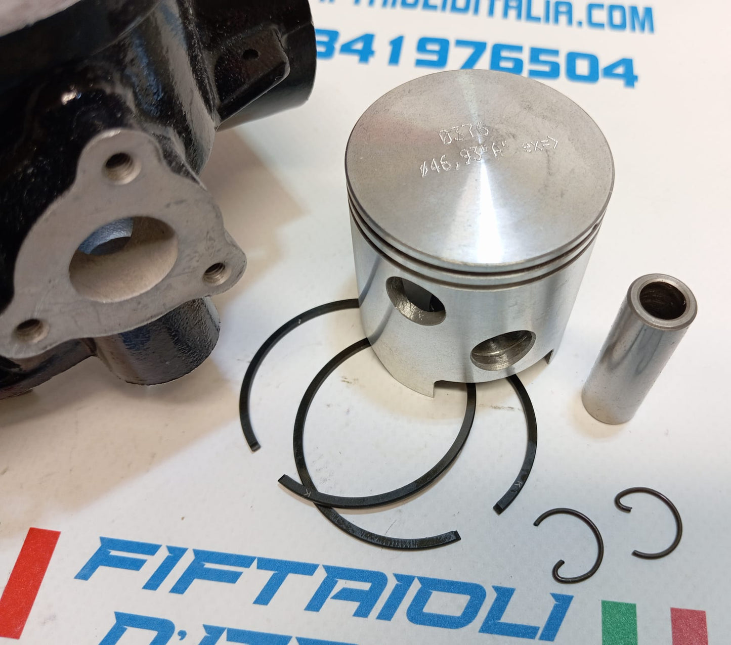 CILINDRO 75CC GILARDONI E PISTONE PER FIFTY TOP DAL 1989 IN POI