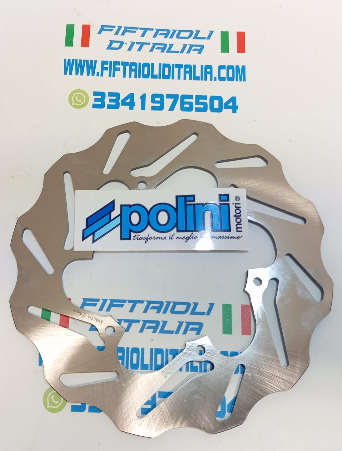 DISCO FRENO POLINI PER MALAGUTI FIFTY - FULL CX - MISTRAL
