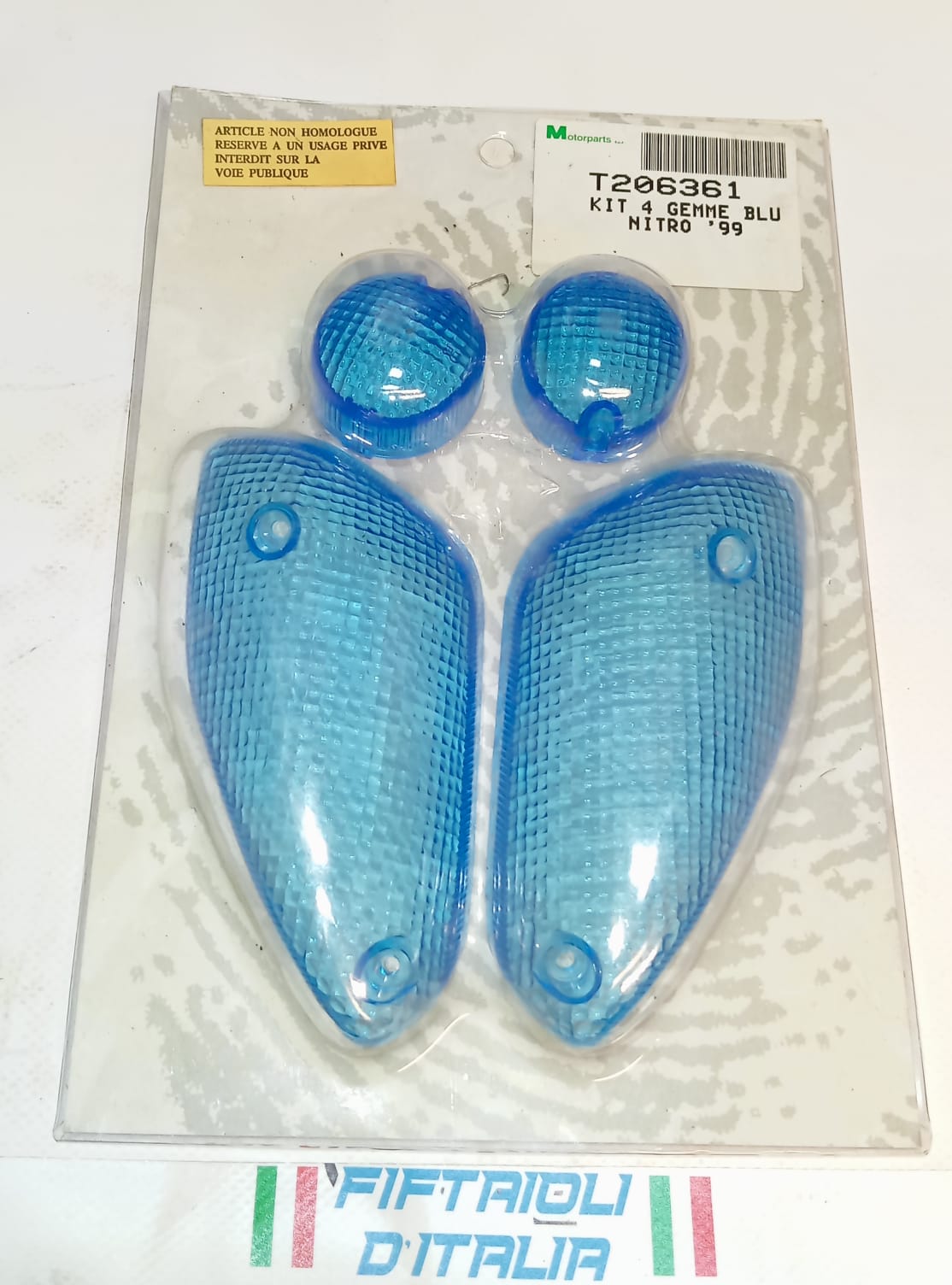 KIT 4 GEMME BLU NITRO 97-99