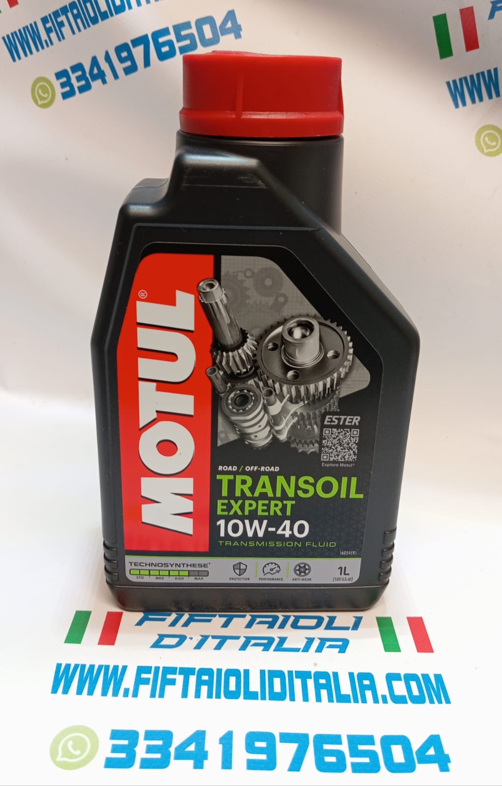 Olio MOTUL adatto alle frizioni rinforzate in kevlar
TRANSOIL Expert 10w-40