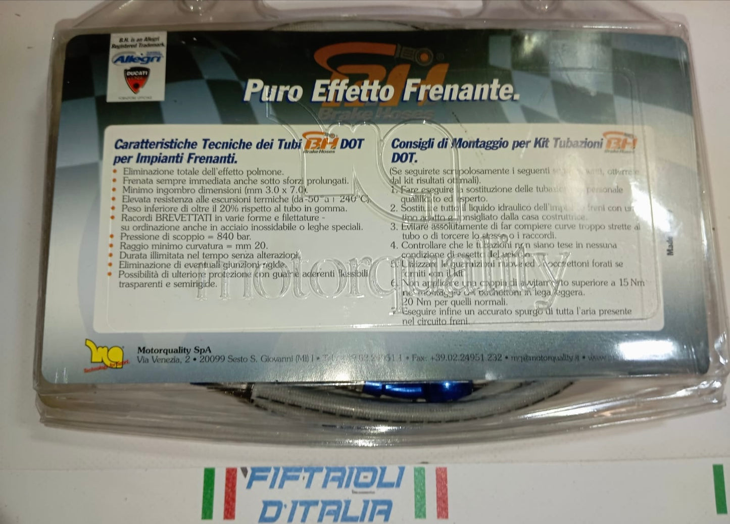 TUBO FRENO MOTORQUALITY