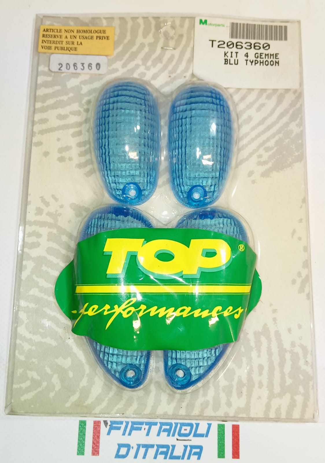 KIT 4 GEMME BLU TYPHOON